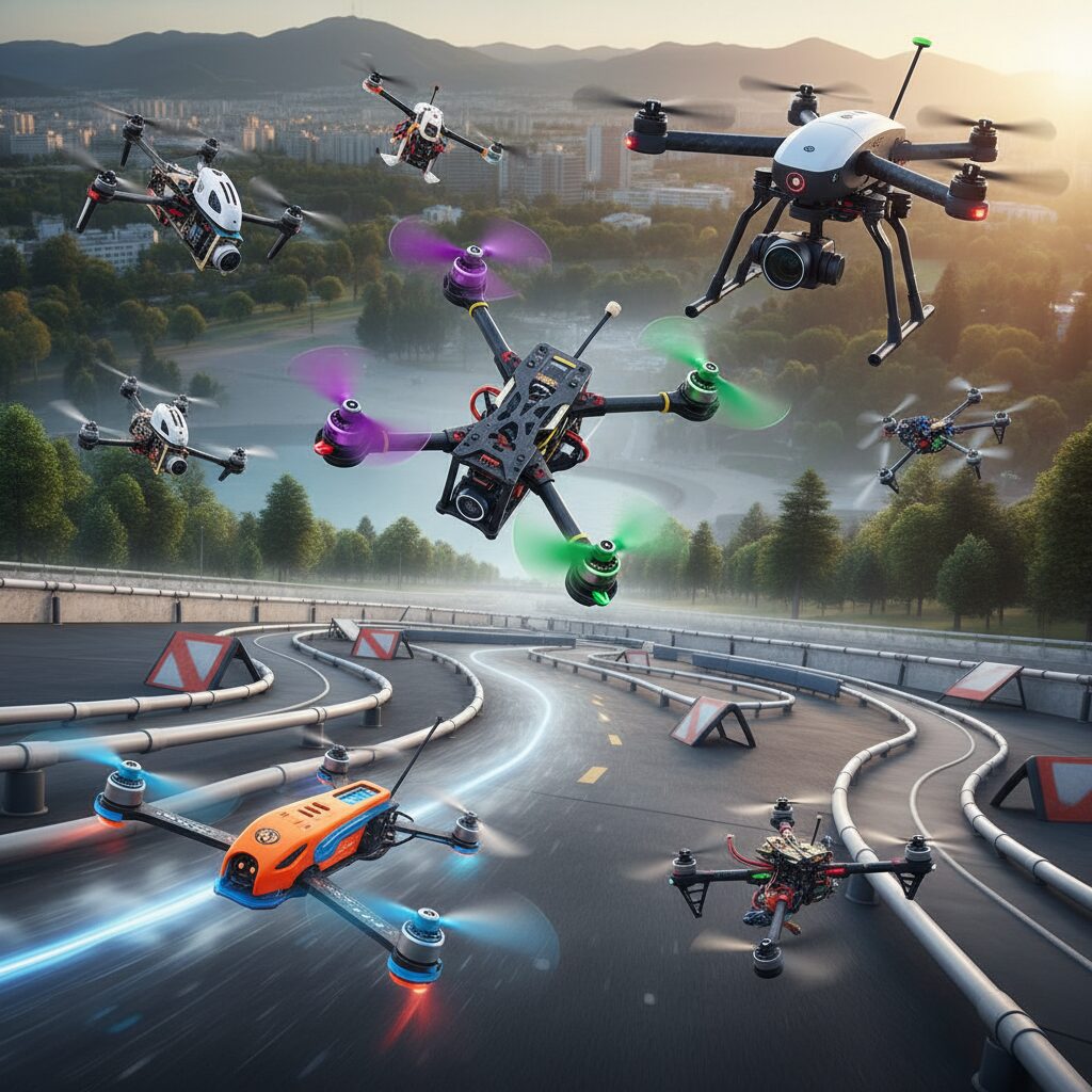 découvrez notre guide complet des types de drones fpv, incluant les drones de racing, freestyle et bien plus, pour maîtriser chaque style et choisir le drone adapté à vos besoins.