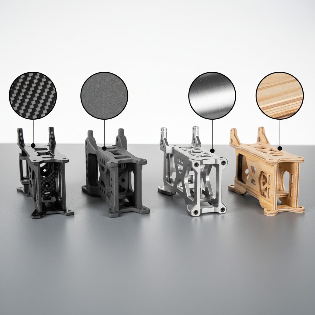 découvrez une analyse approfondie de la durabilité des frames fpv en fonction des matériaux utilisés, pour choisir la meilleure option adaptée à vos besoins de vol.