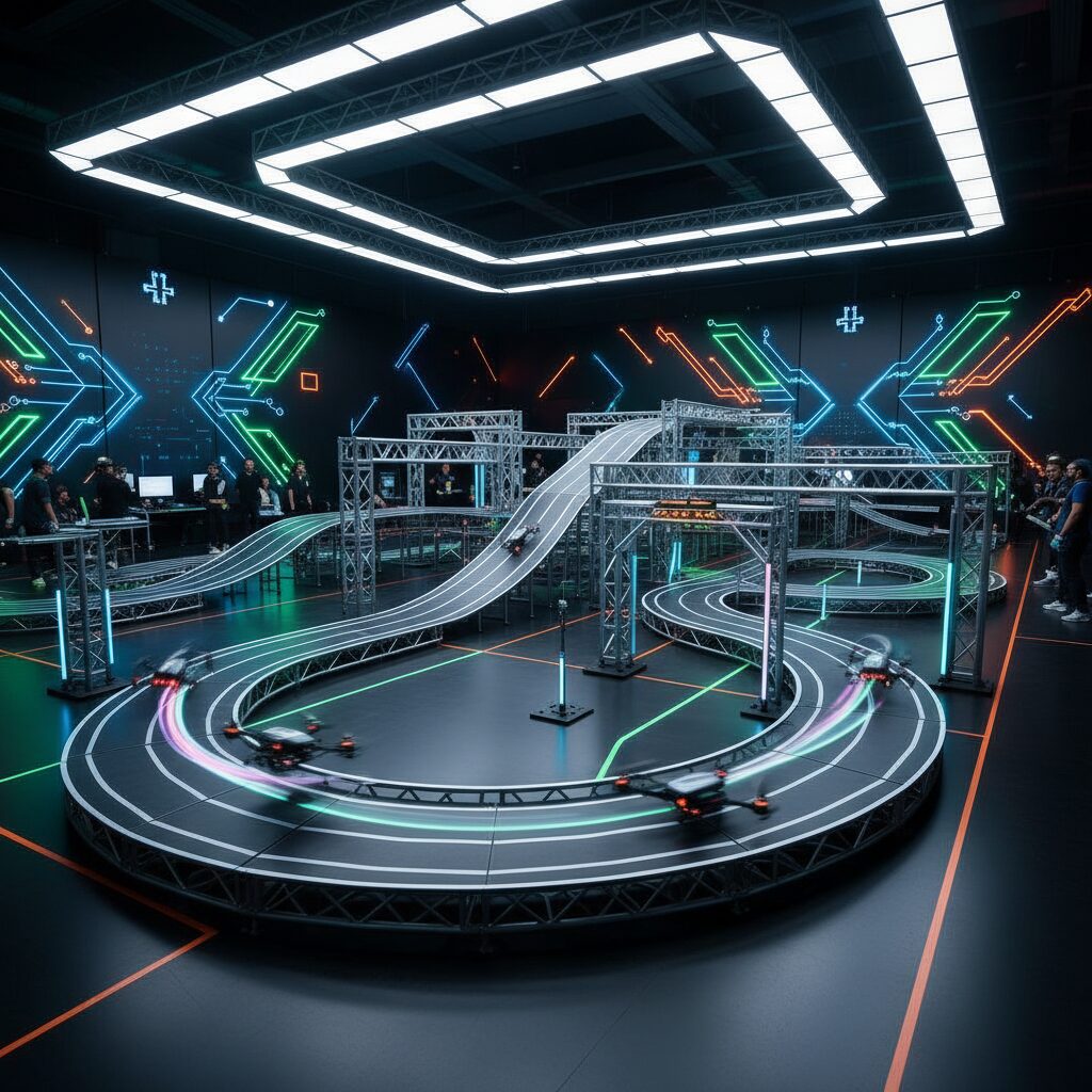 découvrez notre analyse complète des meilleurs circuits fpv indoor pour compétition, alliant défis techniques et performance pour les pilotes passionnés.