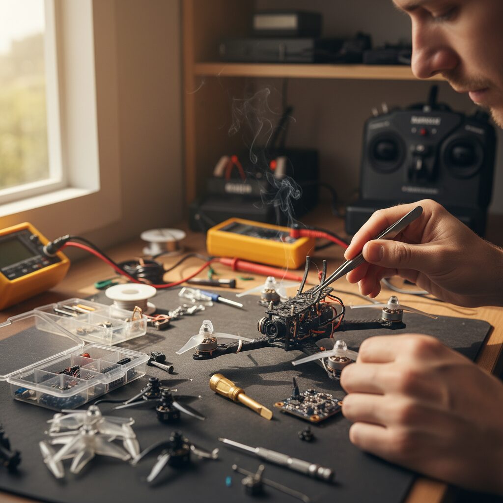 découvrez nos conseils pratiques pour réparer votre drone fpv après un crash et retrouver des performances optimales rapidement.