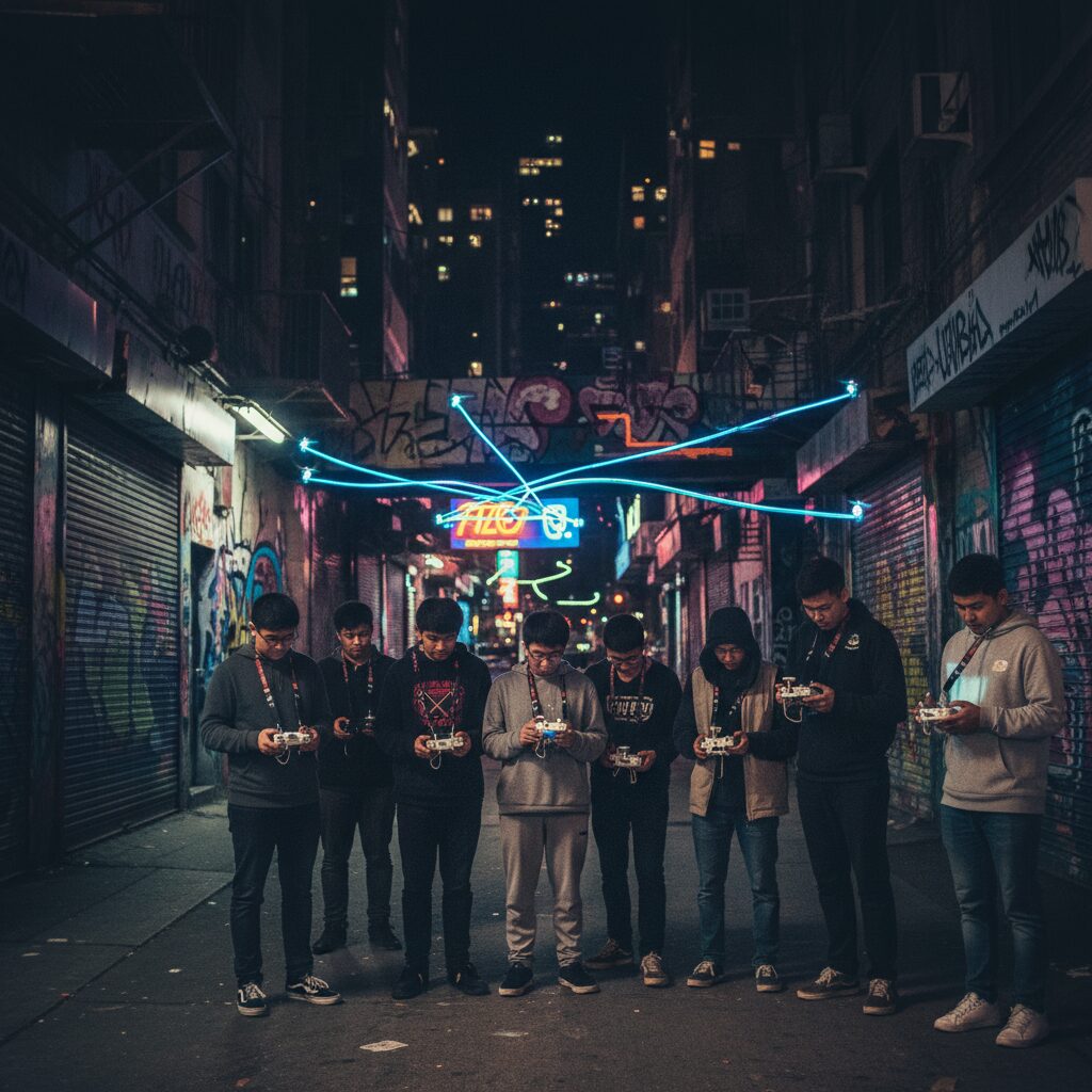 découvrez la culture underground fpv, un mouvement dynamique et en pleine expansion qui révolutionne le monde du pilotage de drones avec des courses innovantes et une communauté passionnée.