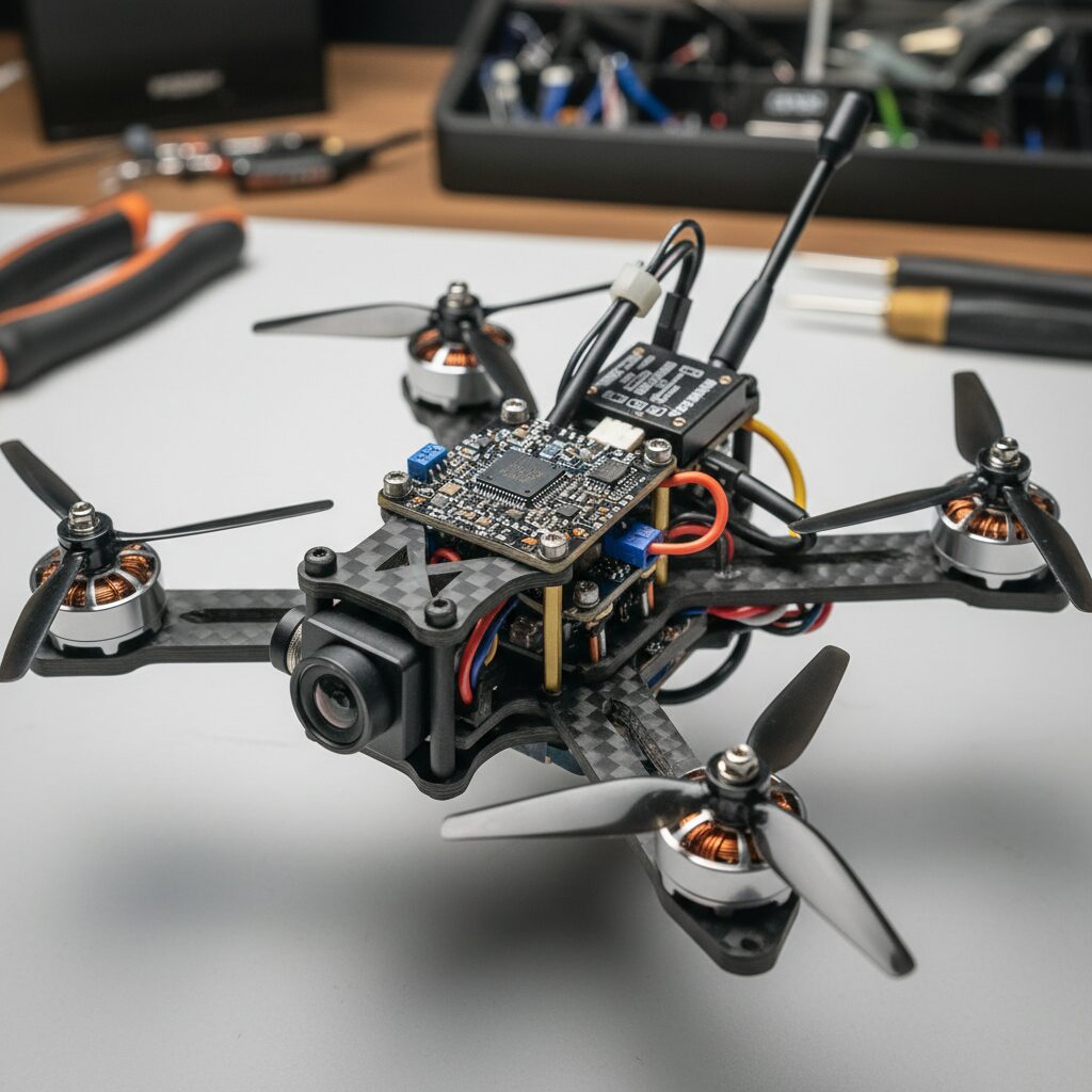 découvrez les étapes clés pour le montage complet d’un drone fpv, de l'assemblage des composants à la configuration finale, pour un pilotage optimal.