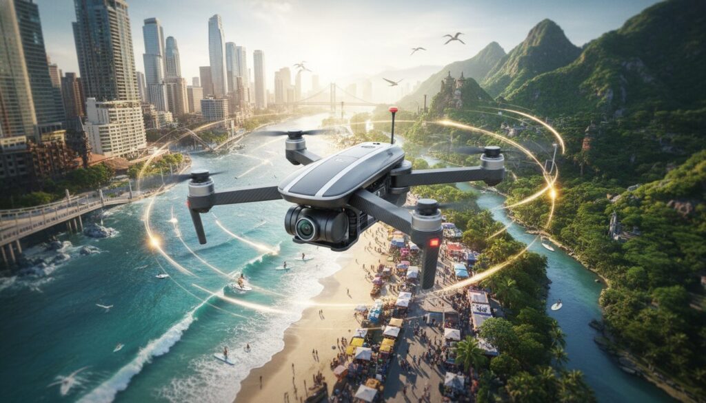 explorez le monde sous tous les angles avec notre drone fpv à 360°, capturez chaque moment en immersion totale. disponible dès maintenant en france pour des prises de vue exceptionnelles.