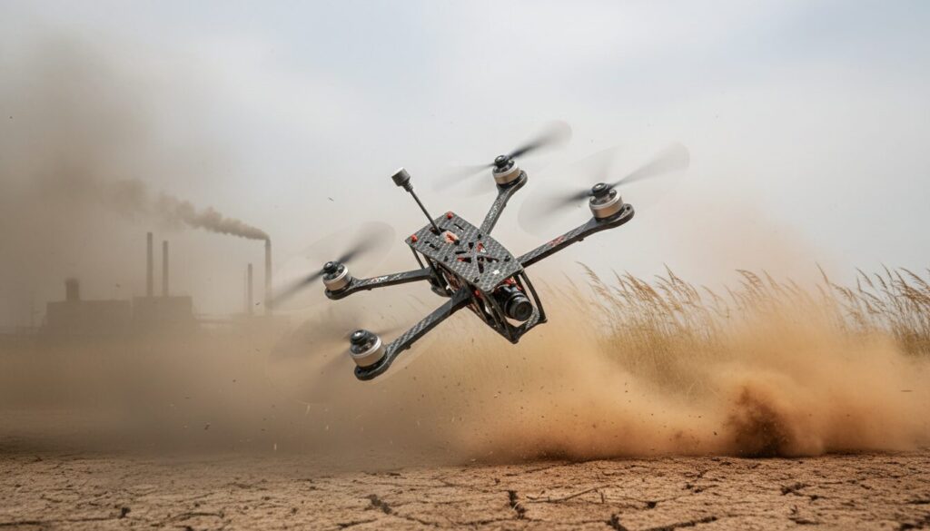 découvrez comment les impacts environnementaux influencent les performances des drones fpv, en analysant les facteurs clés pour optimiser leur utilisation.