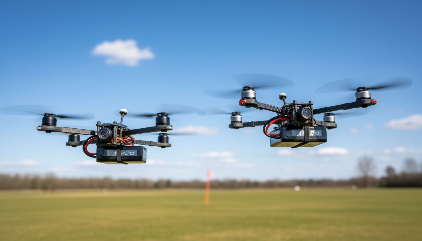 comparaison détaillée des réponses moteurs 4s et 6s en conditions de vol réelles pour optimiser les performances et la réactivité des drones.