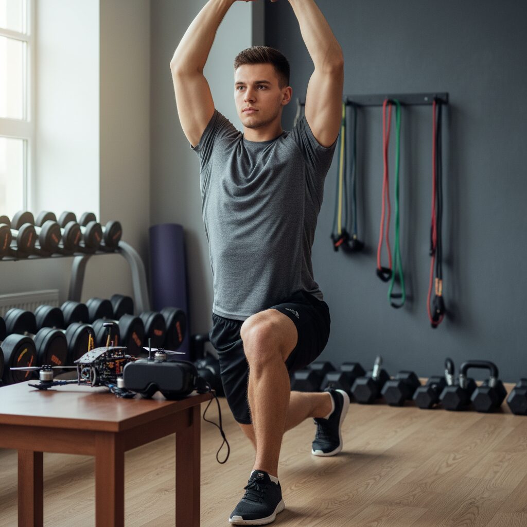 découvrez comment un pilote fpv se prépare physiquement pour optimiser ses performances en compétition grâce à des entraînements spécifiques et une préparation adaptée.