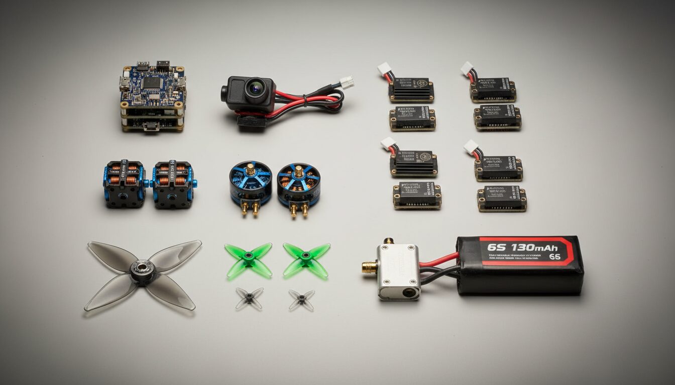 découvrez une comparaison technique détaillée des composants essentiels d’un drone fpv pour mieux comprendre leurs caractéristiques et performances.