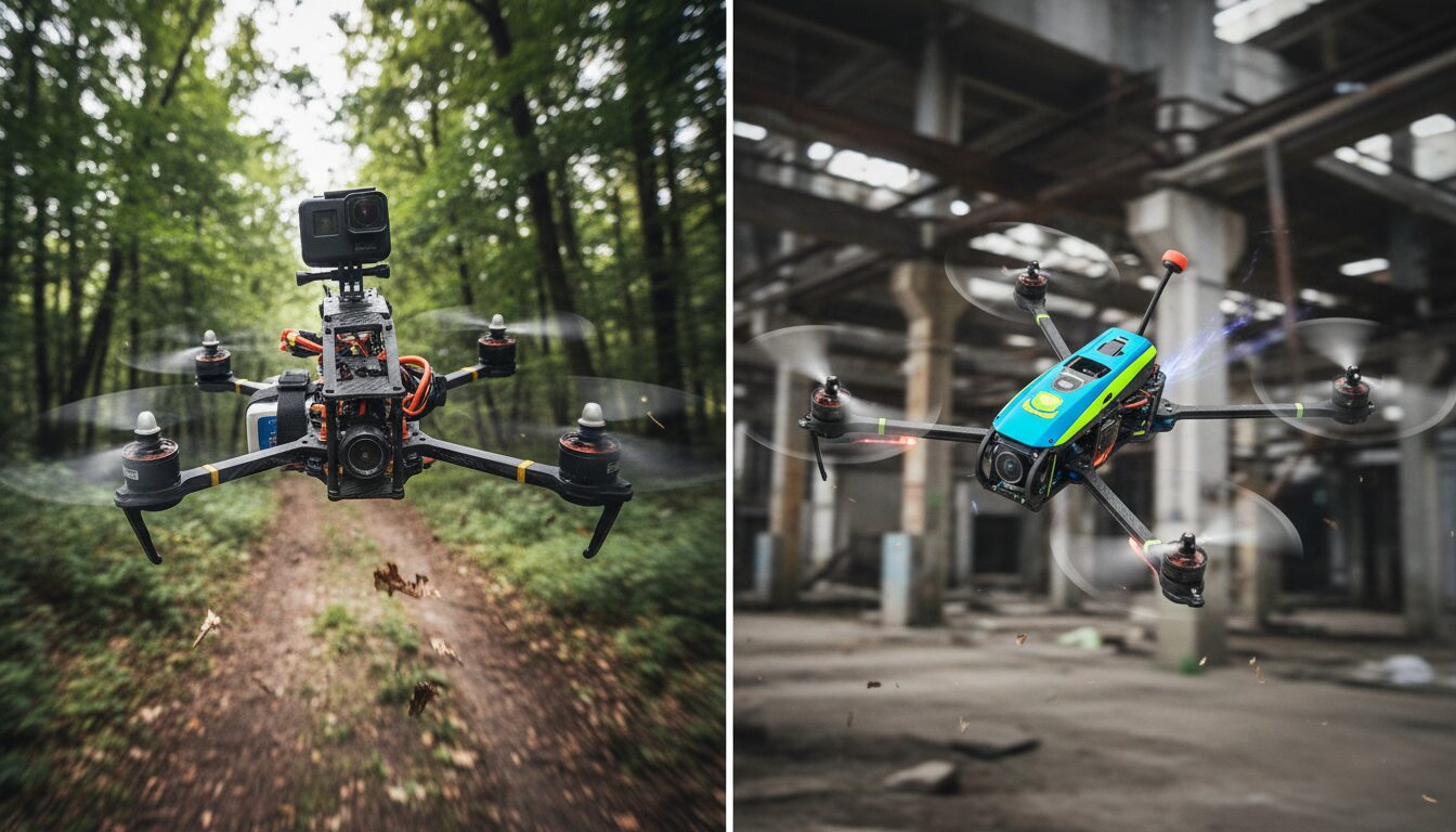 découvrez notre comparatif détaillé entre drones fpv classiques et drones fpv racing pour choisir le modèle adapté à vos besoins et votre style de pilotage.