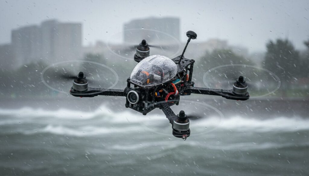 apprenez à piloter votre drone fpv en toute sécurité et efficacité malgré les conditions météorologiques difficiles grâce à nos conseils et astuces spécialisés.