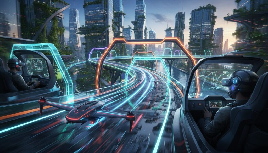 découvrez les innovations révolutionnaires en formats de course fpv prévues pour 2025, transformant l'expérience de pilotage et la compétition drone.