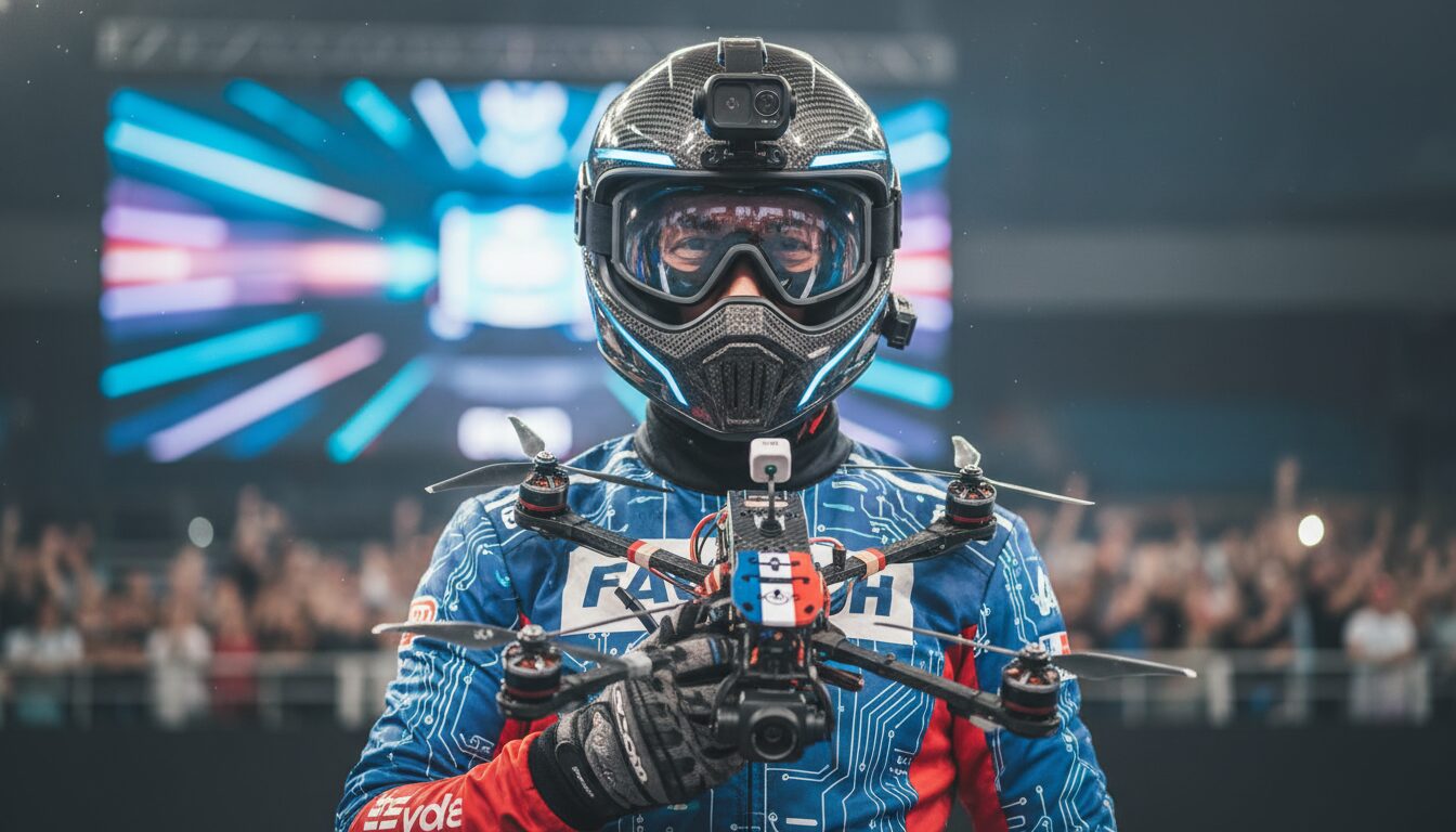 découvrez le portrait captivant d’un pilote français triomphant en championnat de course fpv, sa passion, son entraînement et ses succès impressionnants.