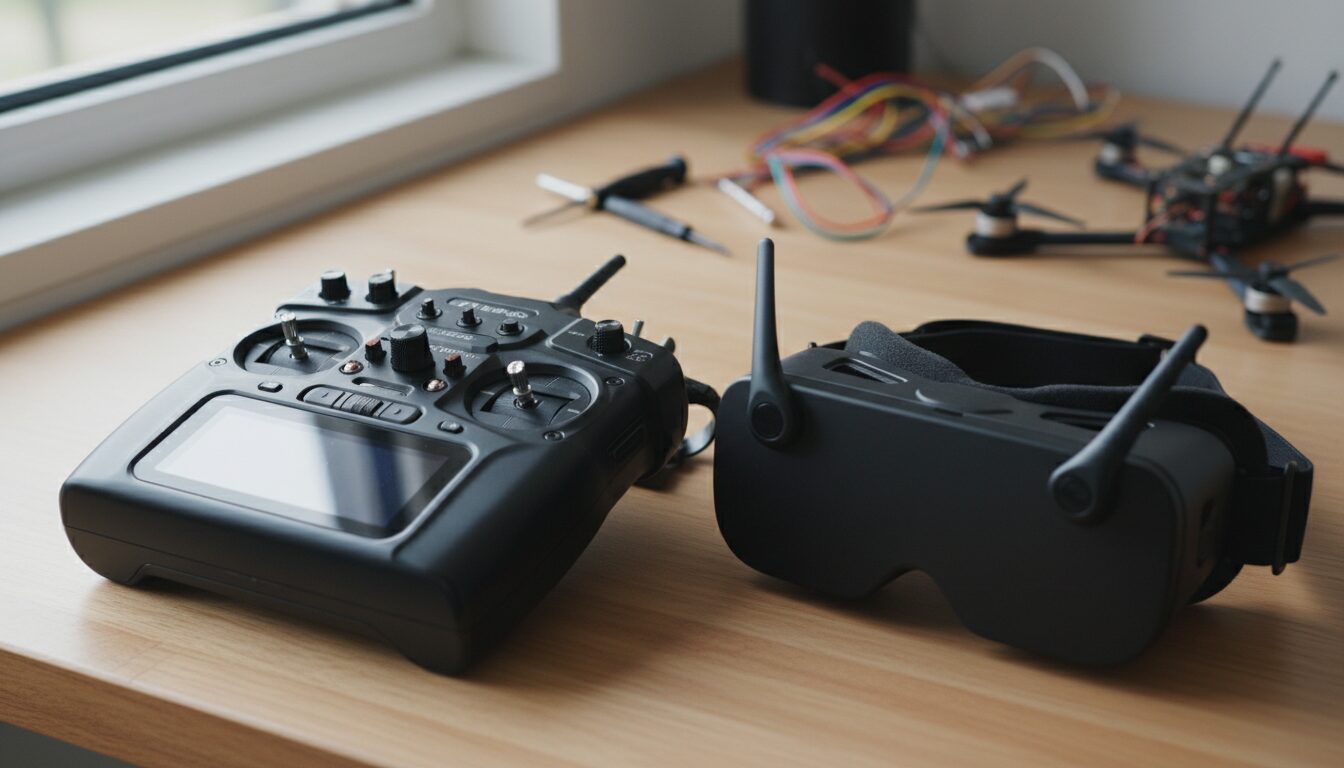 découvrez les meilleurs réglages pour votre radio et masque fpv afin d'améliorer votre expérience de vol et profiter pleinement de chaque séance.