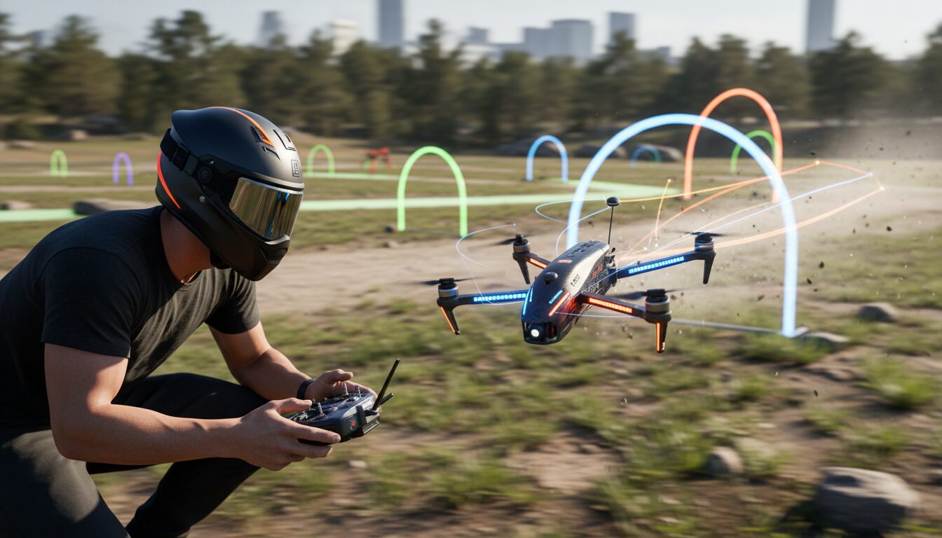 découvrez des stratégies avancées pour anticiper efficacement les trajectoires en course fpv et améliorer vos performances de pilotage.