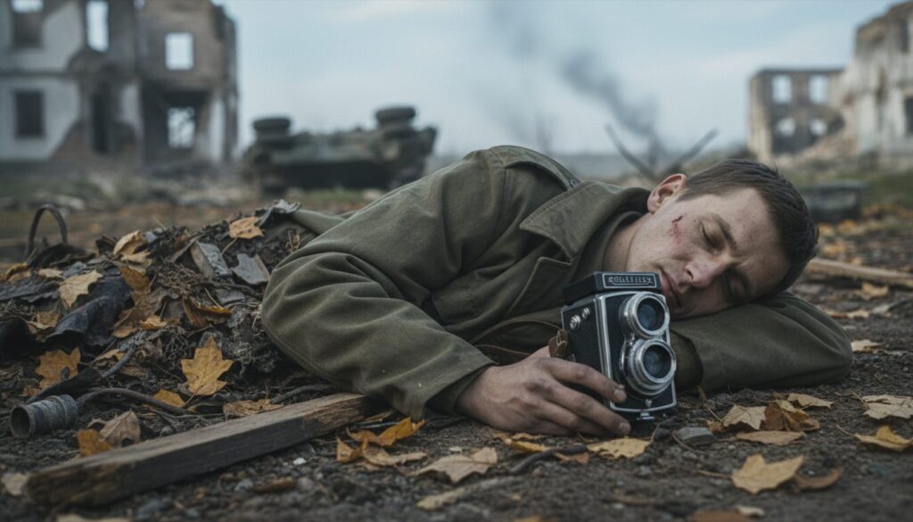 découvrez l'histoire d'antoni lallican, photographe décédé en ukraine, l'appareil photo toujours en main, capturant jusqu'au dernier instant la réalité du conflit.