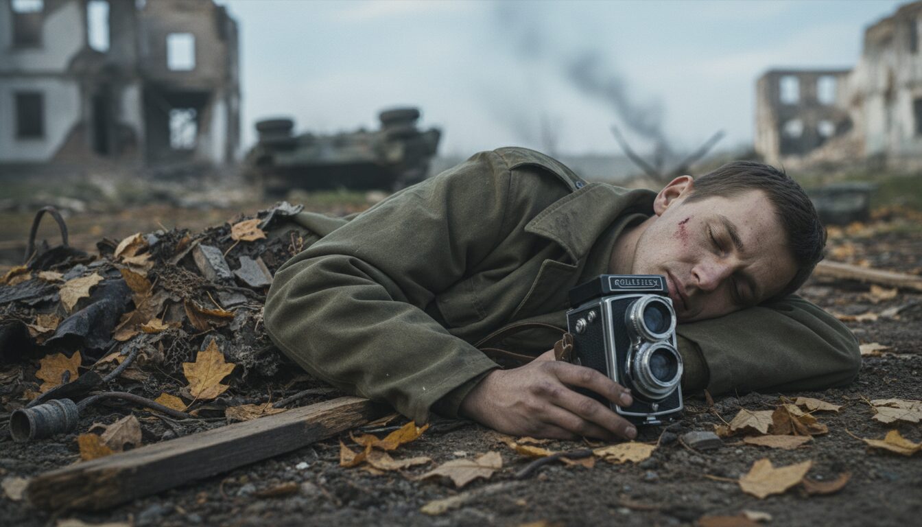 découvrez l'histoire d'antoni lallican, photographe décédé en ukraine, l'appareil photo toujours en main, capturant jusqu'au dernier instant la réalité du conflit.