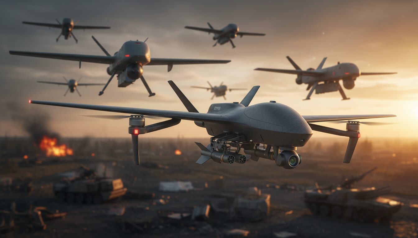 analyse du rôle du drone sting dans le conflit en ukraine et son affrontement contre les redoutables drones shahed russes, entre innovation technologique et défis militaires.