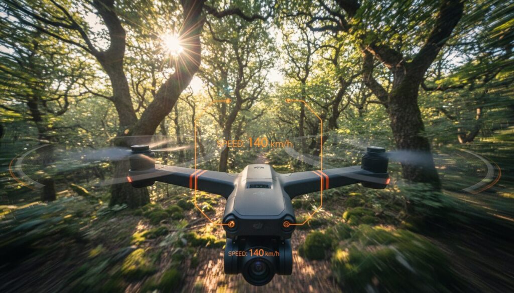 découvrez le drone dji fpv et vivez une expérience immersive unique à 140 km/h. ressentez l'adrénaline du vol en première personne avec des images époustouflantes et un contrôle précis.