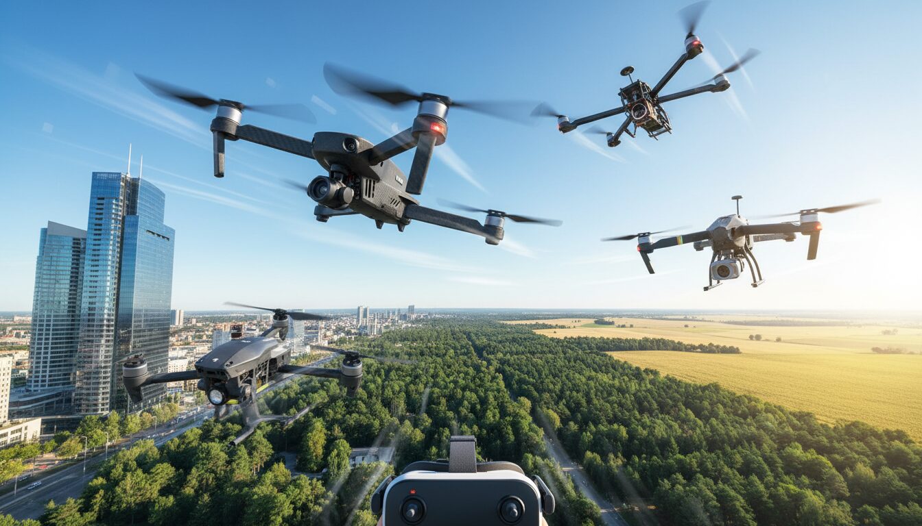 découvrez une analyse approfondie des sensations de vol à travers différentes configurations de drones, pour mieux comprendre leur comportement et optimiser l'expérience de pilotage.