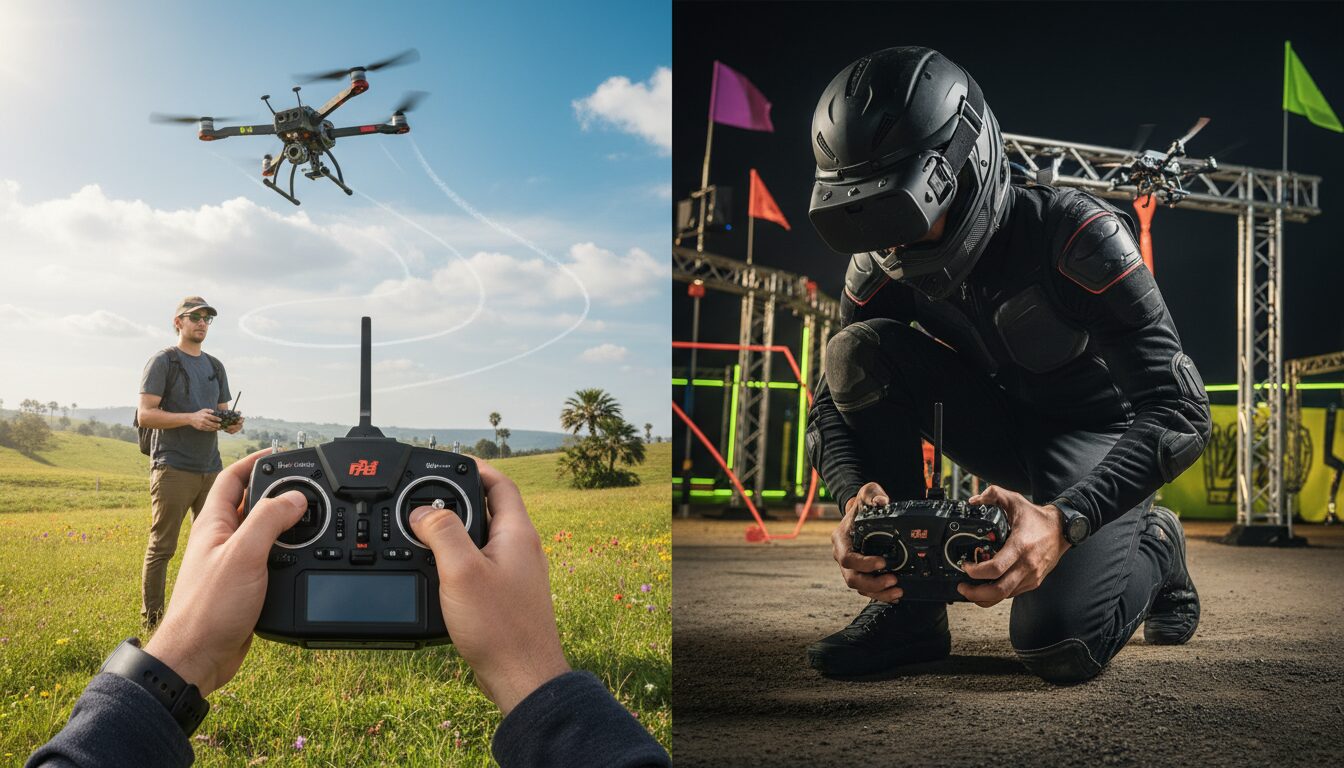 découvrez un comparatif détaillé entre le freestyle et le racing et leur influence sur la commande radio pour optimiser vos performances.