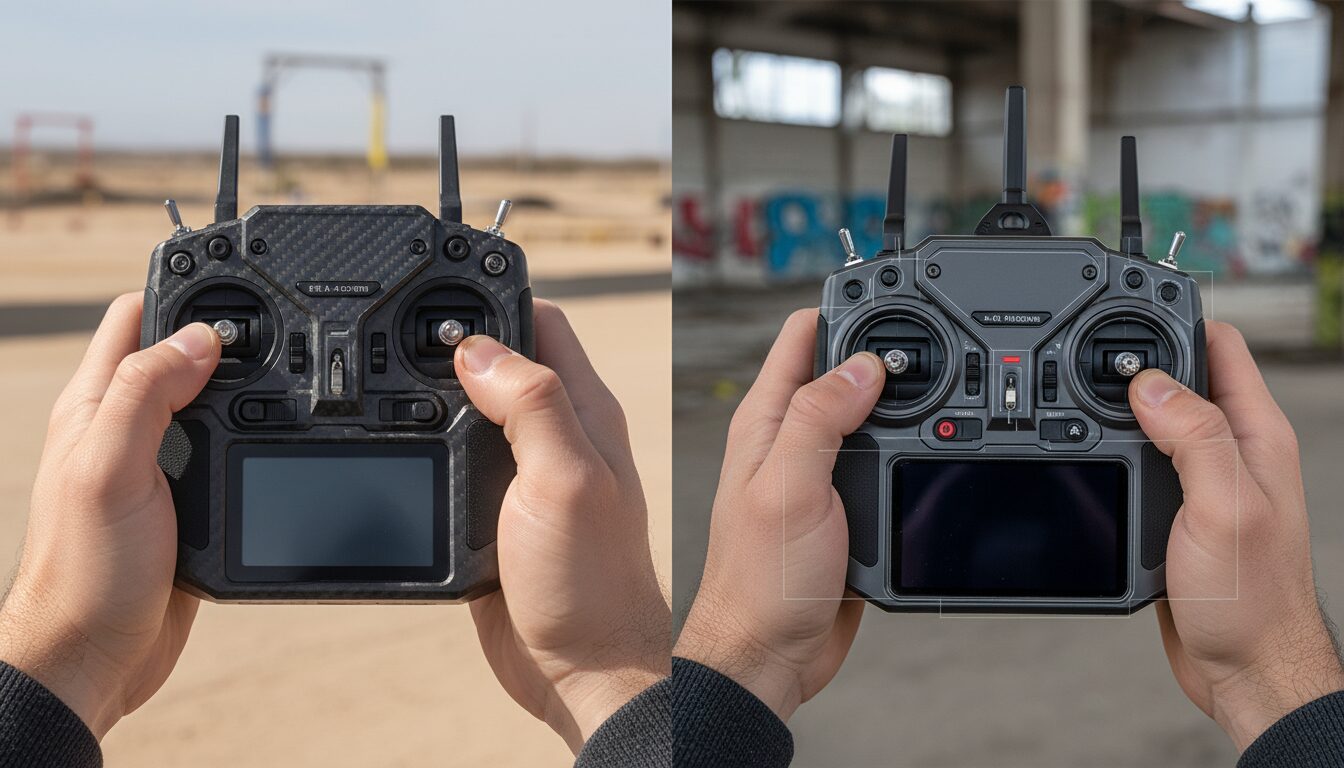 découvrez un comparatif détaillé entre le freestyle et le racing, et leur influence sur la performance et la précision des commandes radio.