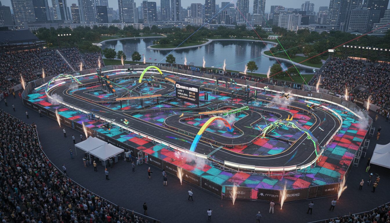 découvrez les formats relais dans les courses de drone fpv, une compétition palpitante où rapidité et stratégie s'allient pour des courses en équipe spectaculaires.