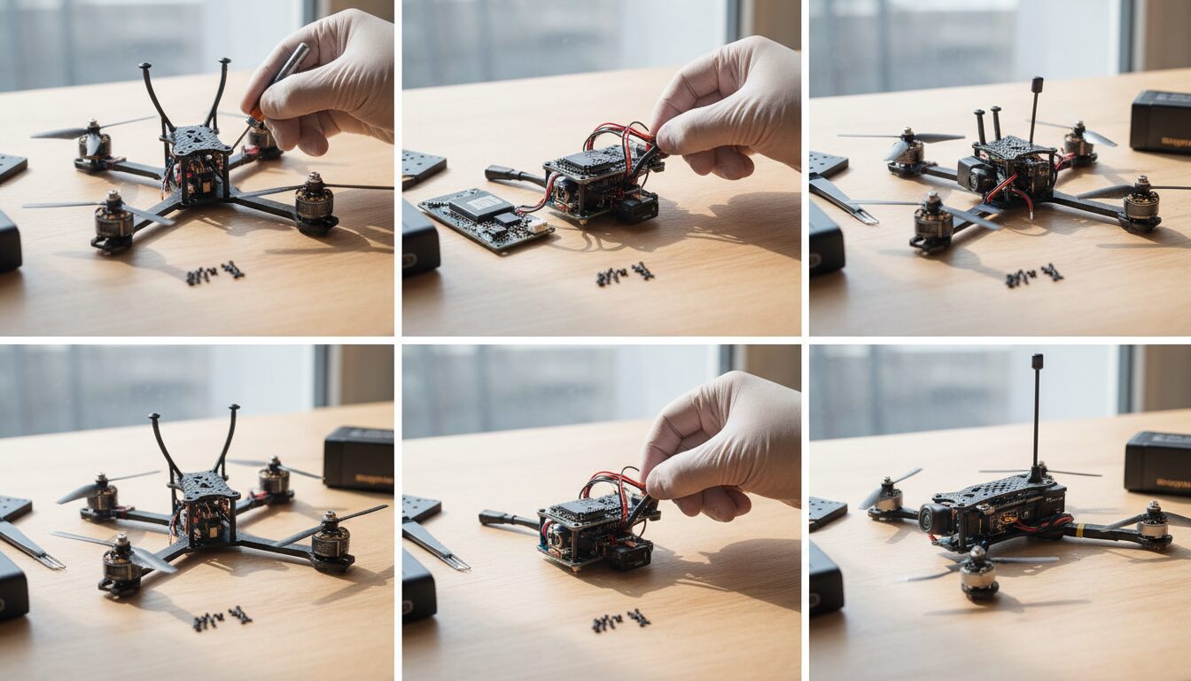 découvrez notre guide complet du montage fpv pas à pas, conçu pour vous accompagner dans la réalisation de votre drone fpv avec des instructions claires et détaillées.