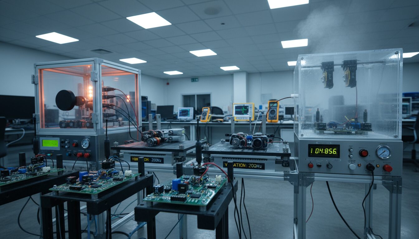 découvrez les tests de durabilité essentiels pour les composants électroniques fpv soumis à des contraintes rigoureuses, afin d'assurer leur fiabilité et performance optimale.