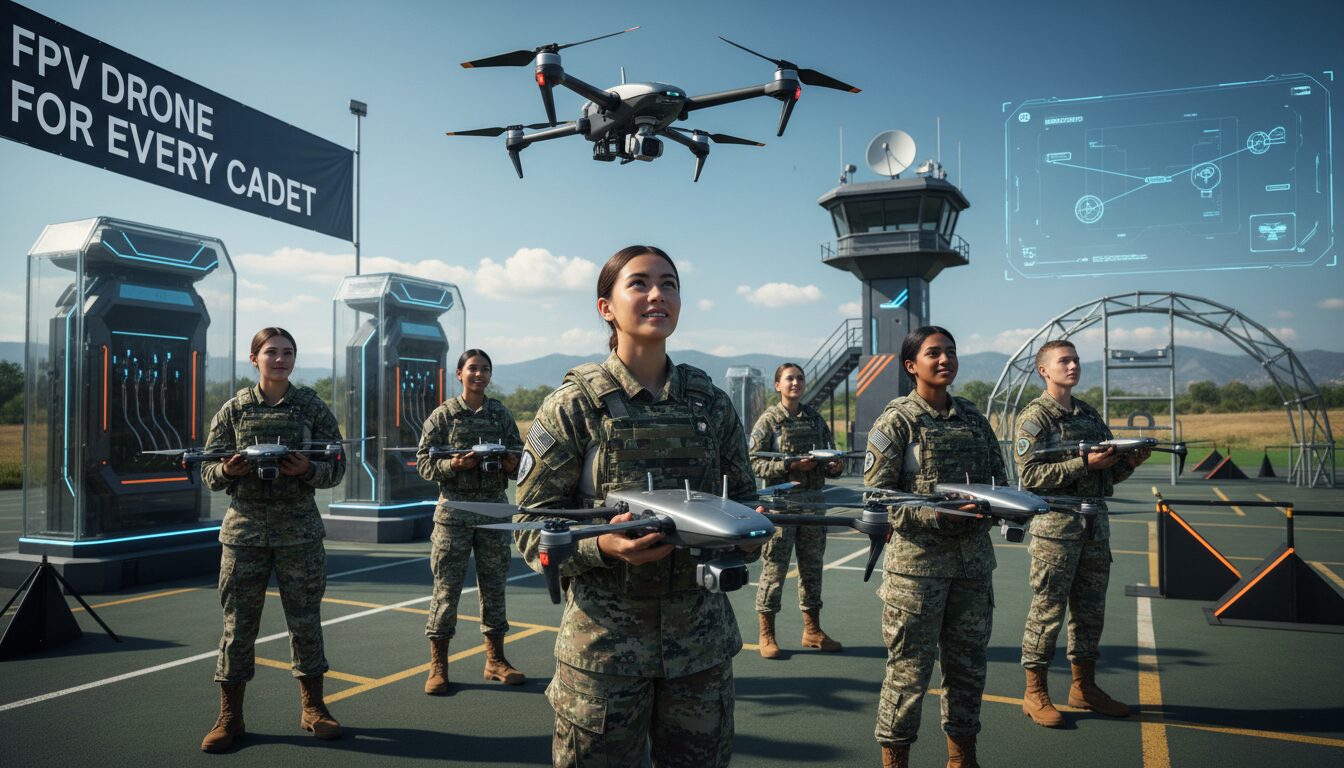 découvrez comment les députés relèvent le défi d'équiper chaque élève-officier d'un drone fpv, alliant innovation technologique et formation militaire.