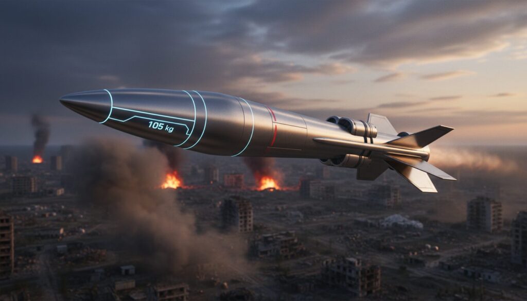 découvrez la nouvelle génération de missiles opérationnels en ukraine, dotés d'une ogive de 105 kg et d'une portée accrue, marquant une évolution stratégique dans le conflit en cours.