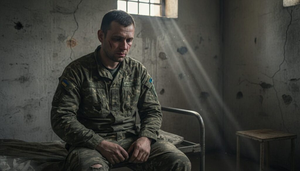 découvrez le témoignage bouleversant d'un soldat ukrainien emprisonné en russie pendant presque deux ans, partageant son combat pour survivre face à la mort.