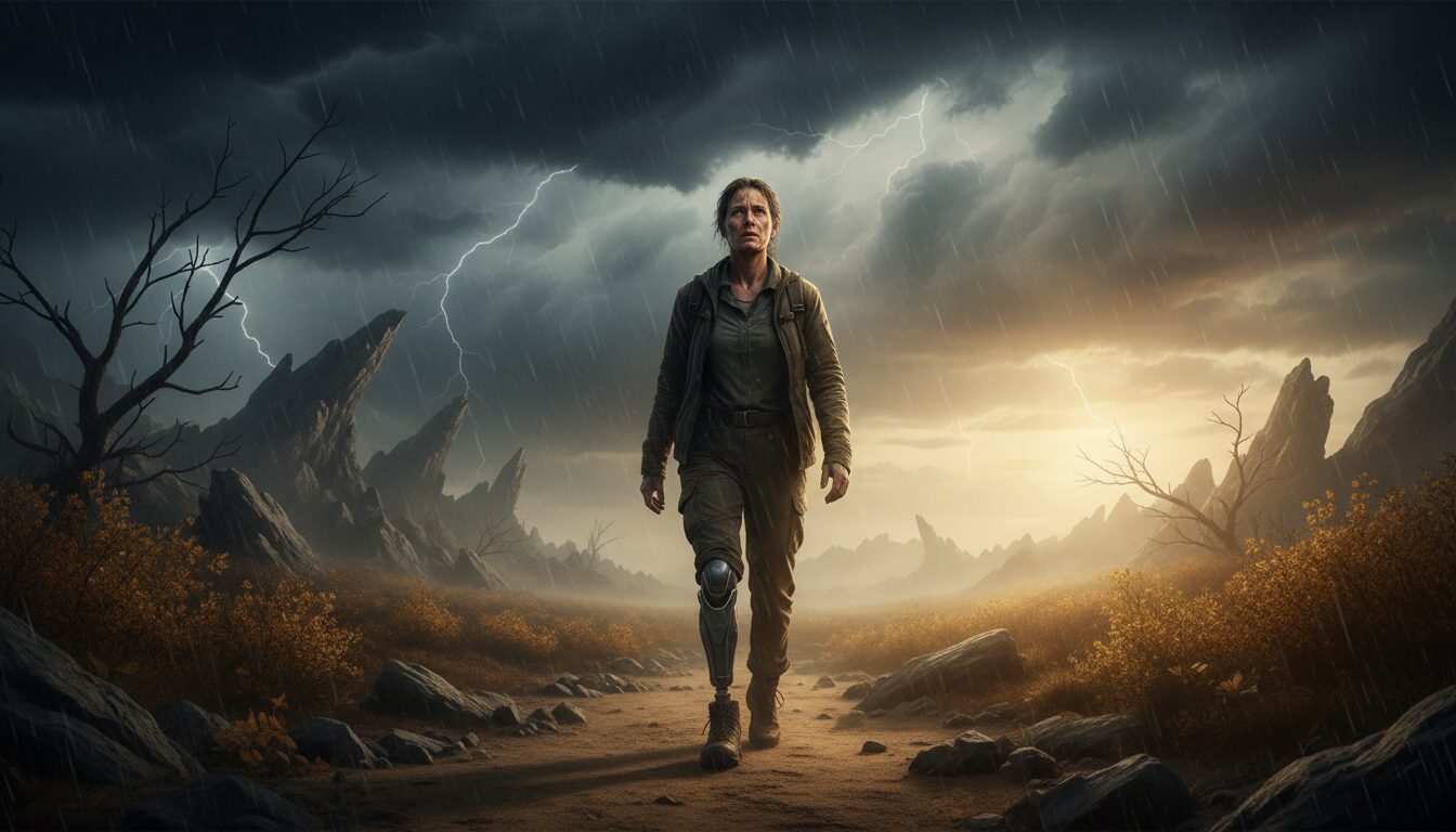 découvrez le témoignage poignant d'une personne traversant la douleur, qui croit fermement en la chirurgie d’ostéointégration comme voie vers la guérison, illustrant un combat rempli d’espoir.