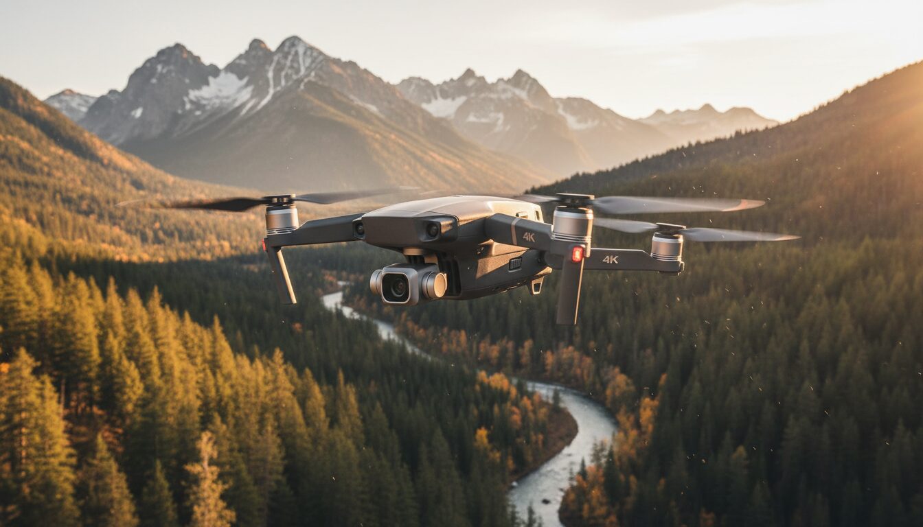 découvrez le drone dji 4k plébiscité par les aventuriers, alliant qualité d'image exceptionnelle et performances remarquables, le tout à moins de 200 euros.