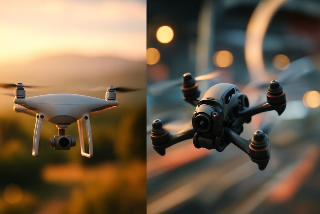 découvrez les différences essentielles entre un drone classique et un drone fpv pour choisir le modèle adapté à vos besoins et profiter pleinement de cette technologie.