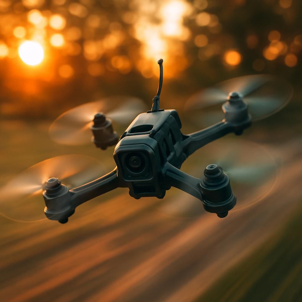découvrez comment les filtres nd pour drone fpv peuvent transformer vos vidéos en capturant un effet de flou cinématique, pour des images plus fluides et professionnelles.