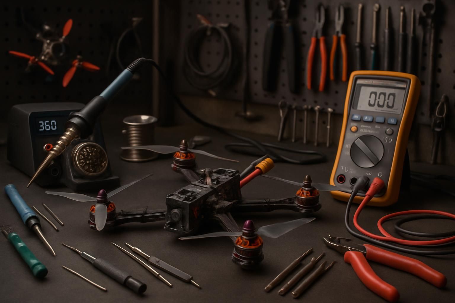 découvrez les 10 outils indispensables pour l'atelier du pilote fpv sans vous ruiner, alliant efficacité et bon rapport qualité-prix pour vos réparations et améliorations.