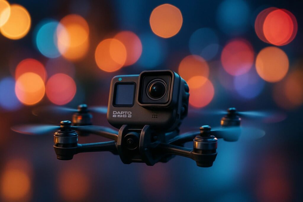 découvrez quelle caméra d'action choisir pour votre drone fpv parmi les meilleures marques : gopro, insta360, et dji action. guide complet pour capturer des vidéos aériennes exceptionnelles.