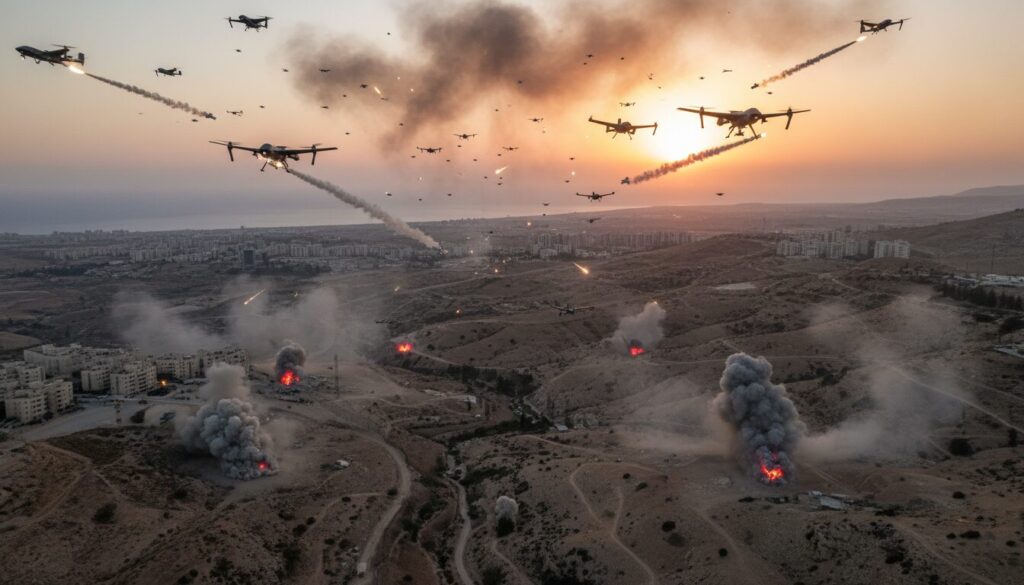 découvrez comment le hezbollah intensifie ses frappes de drones filmées dans le conflit avec israël, augmentant les tensions et les affrontements dans la région.
