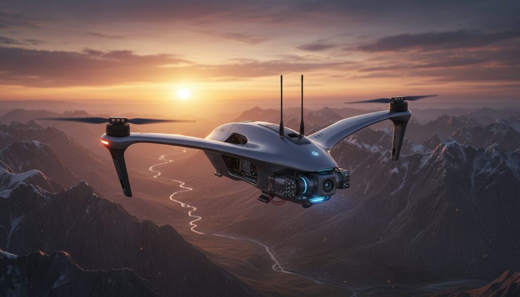 découvrez notre nouveau drone fpv offrant une autonomie exceptionnelle de 25 km et une résistance inégalée aux menaces électroniques pour des performances fiables en toutes conditions.