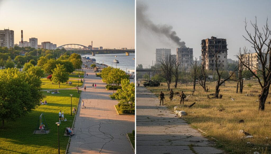 découvrez comment la guerre en ukraine a transformé zaporijjia à travers deux étés marquants, révélant l'évolution du conflit et ses impacts sur la région.