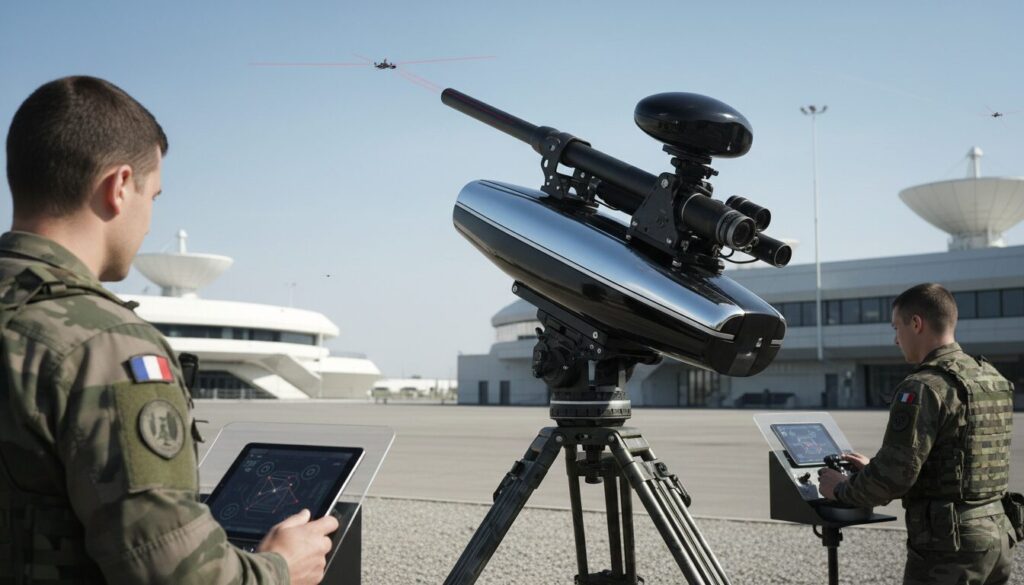 découvrez en avant-première la nouvelle arme innovante de l'armée française, conçue pour neutraliser efficacement les drones et renforcer la sécurité nationale.