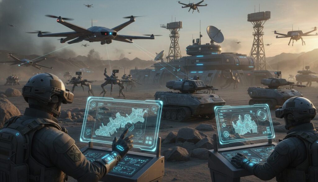 découvrez comment la dronisation et l'intelligence artificielle révolutionnent l'armée de terre en transformant les stratégies et les opérations militaires grâce aux technologies robotiques avancées.