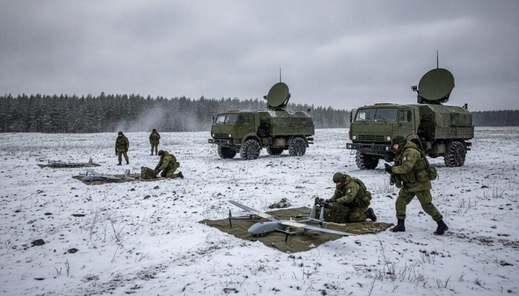 la russie déclare avoir intercepté et capturé plusieurs drones essayant de pénétrer son espace aérien, renforçant ainsi sa surveillance et sa défense territoriale.