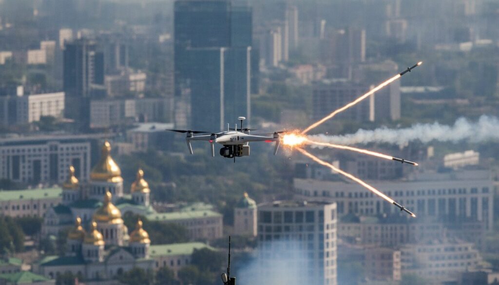découvrez comment kiev a battu un record d'interceptions en neutralisant un drone zala z-20 à 6 axes lors du conflit en ukraine.