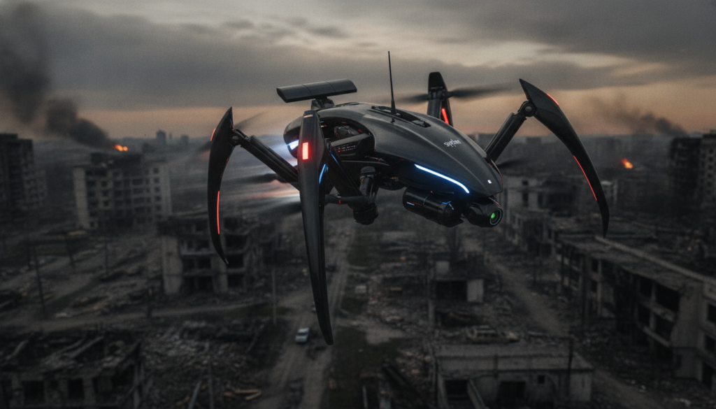 découvrez spider, le drone révolutionnaire capable d'atteindre 150 km/h, dévoilé par une entreprise innovante au cœur du conflit en ukraine. innovation et technologie au service de la défense.
