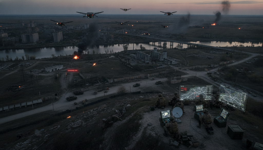 découvrez comment l'armée russe utilise une stratégie innovante avec ses drones pour contrôler efficacement les zones clés dans le conflit en ukraine.