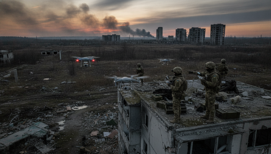 découvrez comment l'utilisation croissante des drones 'low-cost' transforme la stratégie militaire de kiev dans la guerre en ukraine, en offrant de nouvelles opportunités tactiques sur le terrain.