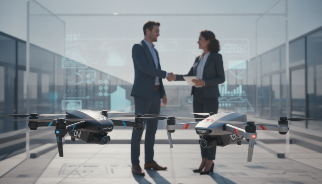 drone volt annonce un partenariat stratégique avec tonner drones, marquant la conclusion d'un protocole ambitieux de collaboration pour renforcer leurs synergies dans le secteur des drones.
